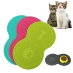 Pet Feeding Mat Dog Cat Eating Drinking Bowl Pad Waterproof - Image 3
