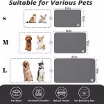 Pet Feeding Mat Absorbent | Easy to Clean | Quick Dry - Image 4