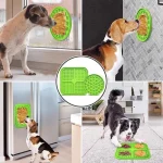 Silicone Dog Lick Mat Anti-Slip Sucker Slow Food Plate