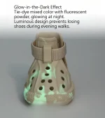 Pet Dog Outgoing Shoes Corgi Hole Shoes Breathable Anti Dirt Shoes Glow Summer Breathable Non-Slip - Image 3
