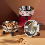 Cute Pet Food Bowl - Non-Slip & Anti-Tip Design, Detachable Feeding Dish - Image 3
