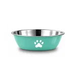 Stainless Steel Dog Basin Paw Print Pet - Image 7