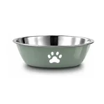 Stainless Steel Dog Basin Paw Print Pet - Image 6